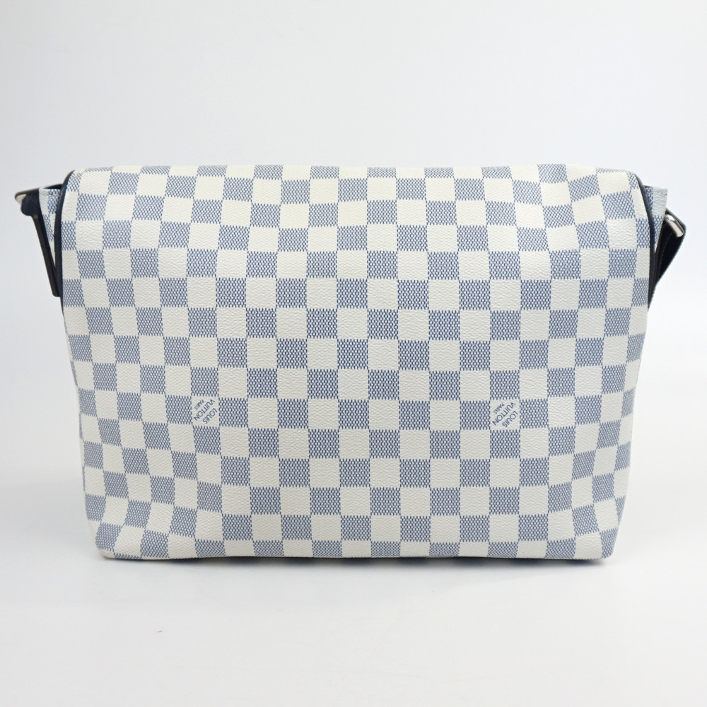 Louis Vuitton Bag White Messenger Corsline Navy Blue Matchpoint